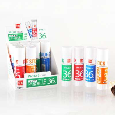 Formaldehyde-free PVA solid glue stick 36G