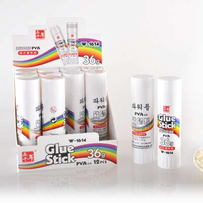 Strong adhesive school & office PVA 36G glue stick