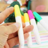 Multi Colored Highlighter Marker with Blister Card Packing Pen